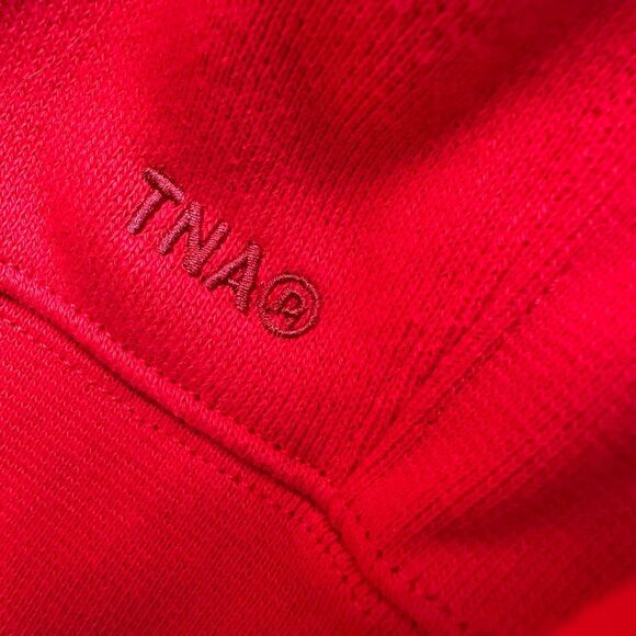 aritzia Tna $98 Bubble Fleece Boyfriend Hoodie medium - Picture 5 of 7